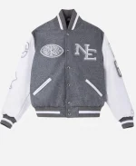 Rob Gronkowski CNCPTS x Patriots Jacket - Grey & White