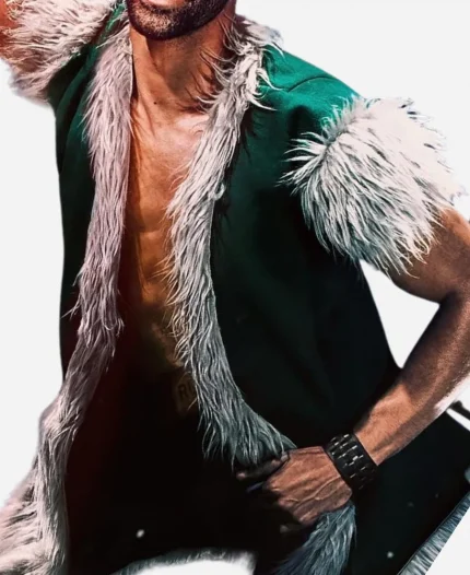 Robbie Simpson Finding Mr. Christmas Fur Costume