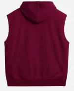 Robert Pattinson Die My Love 2025 Jackson Red Hooded Vest