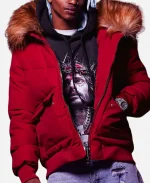 Rockstar Langston Puffer Jacket - Red