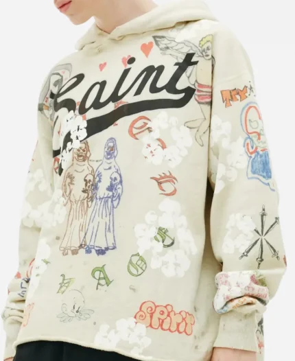 Saint Michael x Denim Tears Hoodie