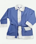 Santa Claus Christmas Blue Costume Coat 