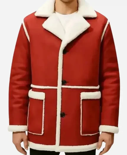 Santa Claus Christmas Shearling Jacket