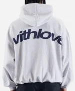 Scuffers Sign Oversized Light Grey Pullover Hoodie