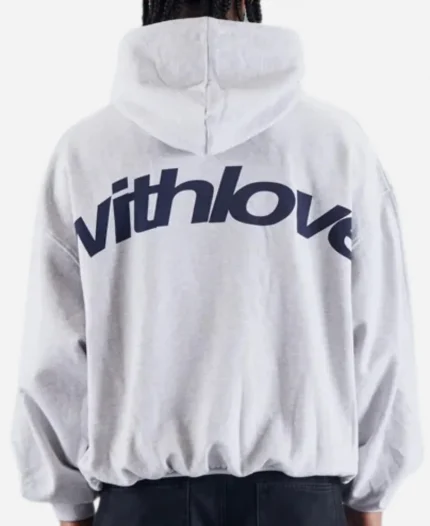 Scuffers Sign Oversized Light Grey Pullover Hoodie