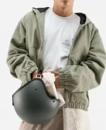 Scuffers Stained Hooded Work Jacket