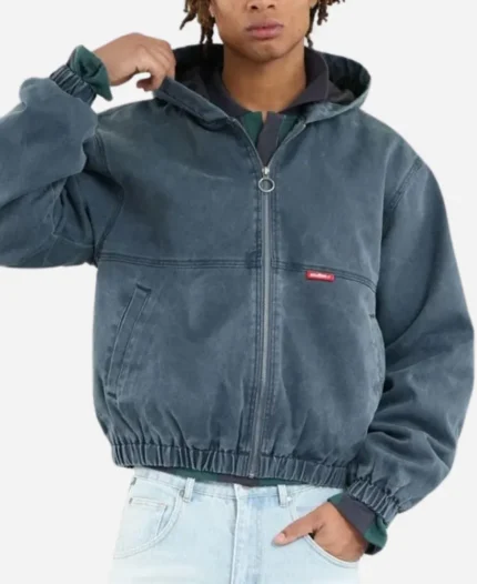 Scuffers Stained Work Navy Blue Jacket