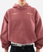 Scuffers With Love Sign Burgundy Hoodie