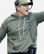 Seattle Seahawks Coach Mike Macdonald Salute to Service 2025 Hoodie