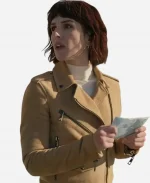 Shenae Grimes-Beech Movie Love Of The Irish 2025 Leather Jacket