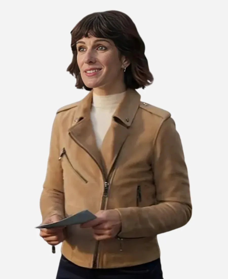 Shenae Grimes Love Of The Irish Beige Jacket Shenae Grimes Love Of The Irish Beige Jacket