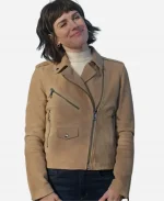Shenae Grimes Love Of The Irish Beige Suede Jacket