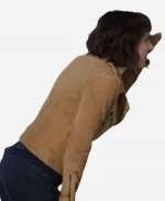 Shenae Grimes Love Of The Irish Jacket - BeigeShenae Grimes Love Of The Irish Jacket - Beige