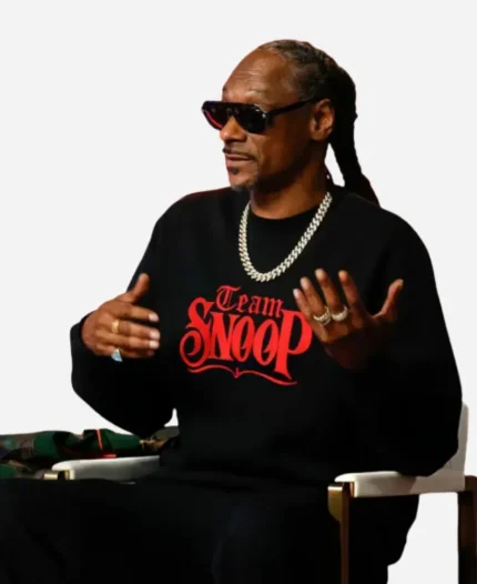 Snoop Dogg The Voice Season 28 Team Snoop Black Crewneck Sweatshirt