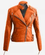 Striking Brando Faux Leather Jacket