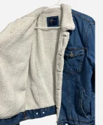 Sunrise Kingdom Shearling Jacket - Blue