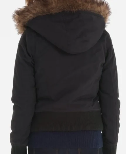Superdry Study Duffle Black Jacket