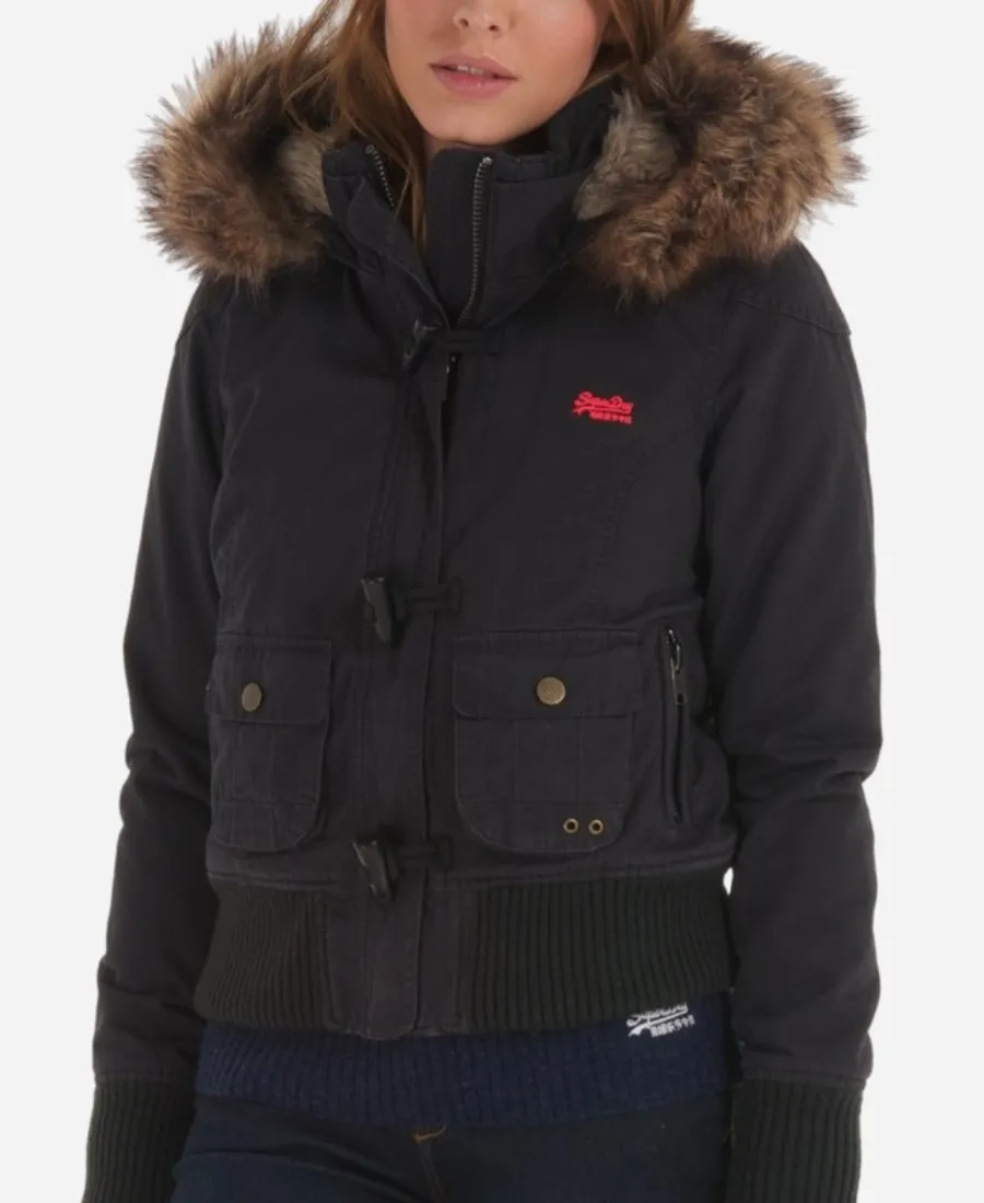 Superdry Study Duffle Jacket Superdry Study Duffle Jacket