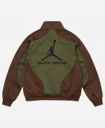 Supreme Jordan Tricot Olive Jacket