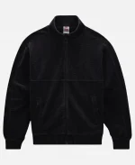 Supreme Nike Velour Zipper Track Jacket - Black