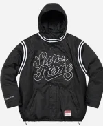 Supreme x Mitchell & Ness Quilted Sports Black Jacket