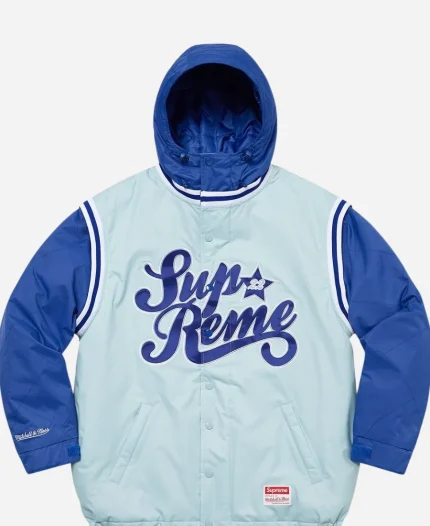 Supreme x Mitchell & Ness Quilted Sports Jacket