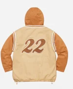 Supreme x Mitchell & Ness Quilted Sports Jacket - Tan