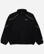 Supreme x Nike Mesh Panelling Black Track Jacket - For Sale
