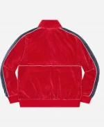 Supreme x Nike Velour Red Track Jacket