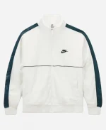 Supreme x Nike Velour White Track Jacket