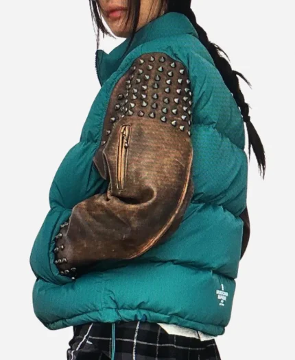 Supreme x Undercover Blue And Black Puffer Jacket