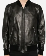 TOM FORD Leather Bomber Jacket