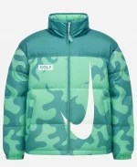 TTC x Nike Green Puffer Jacket