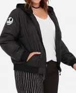 The Nightmare Before Christmas Jack Puffer Jacket