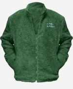 The Simpsons Homer Bush Zipper Jacket - Green