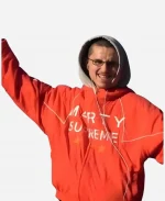 Timothee Chalamet Marty Supreme Merch 2025 Zipper Hoodie