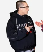 Timothee Chalamet Marty Supreme Merch Black Jacket