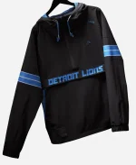 UNRL x NFL Detroit Lions LTD. DWR Black Track Jacket