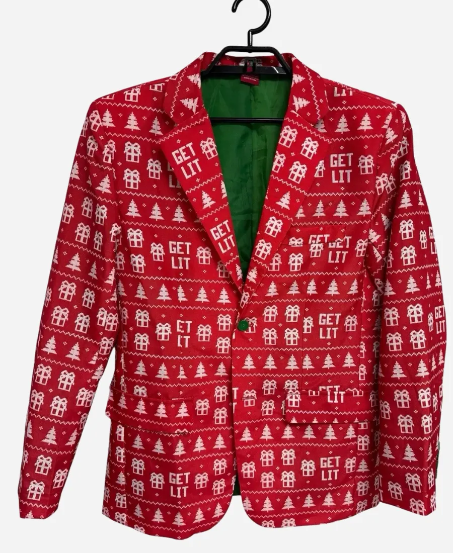 Ugly Santa Red Suit Blazer Ugly Santa Red Suit Blazer