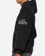 Unisex 2008 Global Financial Crisis Destroyed Black Zipper Hoodie`
