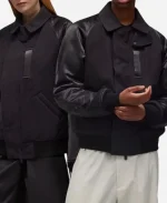 Unisex Adidas Y-3 Flight Black Zipper Jacket - For Sale