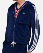 Unisex Adidas x Wales Bonner Velour Track Jacket