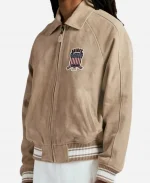 Unisex Avirex Limited Edition Suede Icon Bomber Jacket