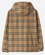 Unisex BURBERRY Reversible Check Shell Hooded Jacket