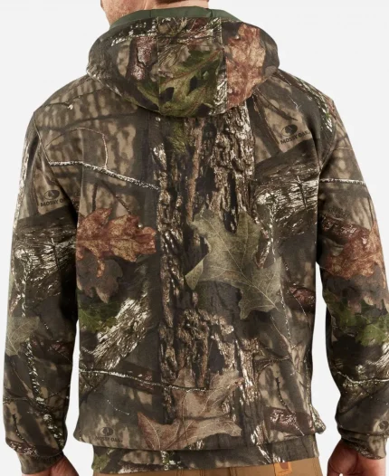 Unisex Carhartt Midweight Camo Sleeve Logo Hooded Sweatshirt