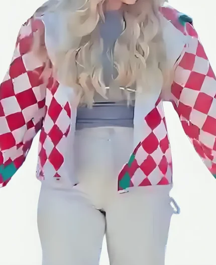 Unisex Christmas Patchwork Quilt Cozy Jacket