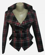 Christmas Plaid Blazer