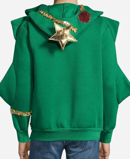 Unisex Christmas Tree Costume Hooded Jacket