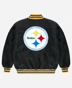 Unisex Golf Wang Pittsburgh Steelers Full-Snap Satin Bomber Jacket