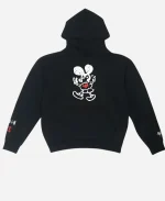 Unisex Lewis Hamilton Crew x +44 Lucky Mouse Black Pullover Hoodie 